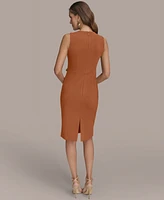 Donna Karan New York Women's Hardware Sleeveless Sheath Dress