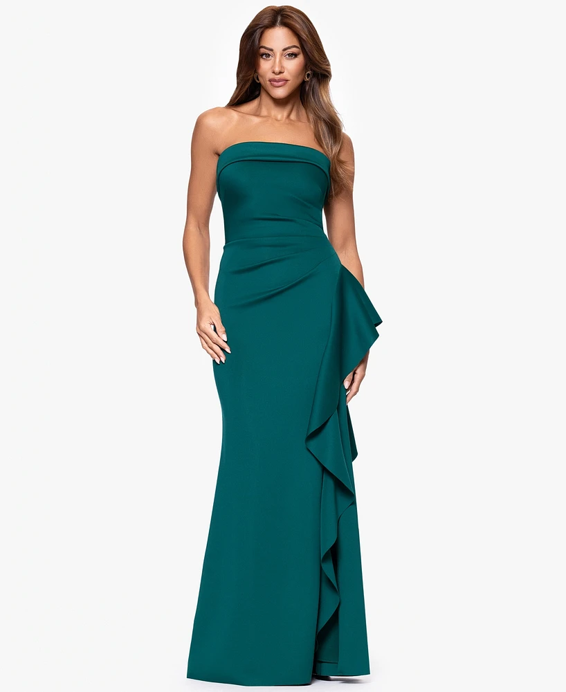 Xscape Women's Long Dress