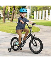 Kids Bike with Adjustable Seat and Low-Step Frame for Easy Mounting