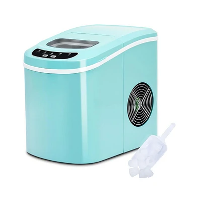 Mini Portable Electric Ice Maker Machine with Ice Scoop