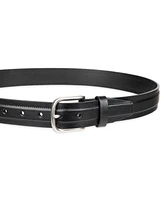 Club Room Men's Cut Edge Trapunto Stitched Casual Belt