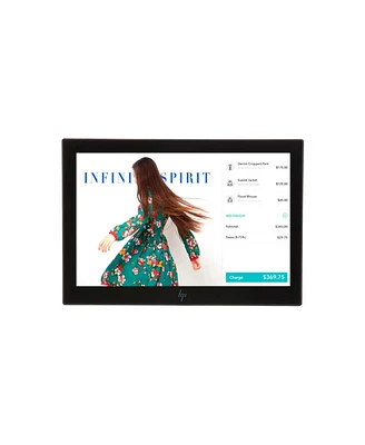 Hp Engage One 10t 10.1" 16:10 Wxga Touchscreen Ips Led Monitor with Vesa Mount, Ebony Black