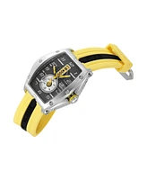 Invicta Men's 47383 Invicta Racing Quartz Multifunction Black, Silver, Yellow Dial Watch