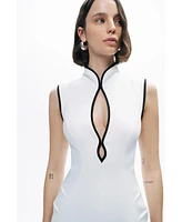 Nocturne Women's Japanese Cut Mini Dress
