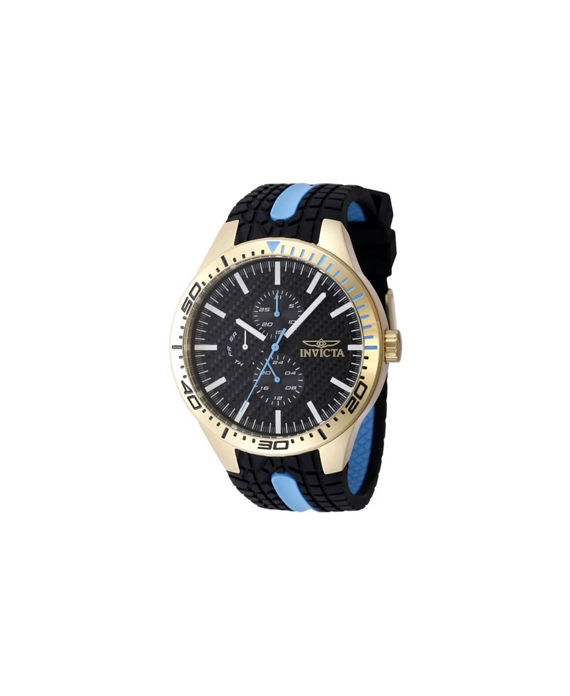 Invicta Men's 48874 Invicta Racing Quartz Chronograph Black Dial Watch