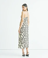Reistor Women's Midi Slip Dress