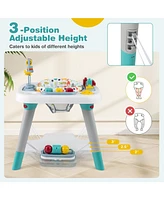 Slickblue Toddler 6-in-1 Activity Center Jumper Table