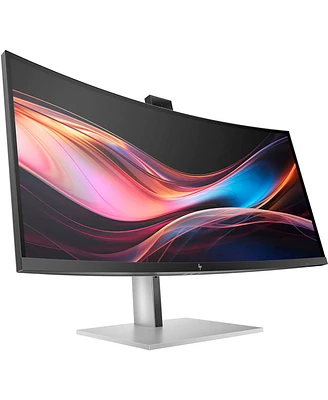 Hp Series 7 Pro 734pm 34" 21:9 Uwqhd 120Hz Curved Ips Lcd Hdr Monitor, Silver