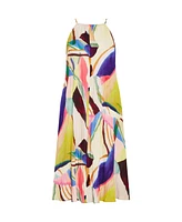 City Chic Plus Summer Print Maxi Dress