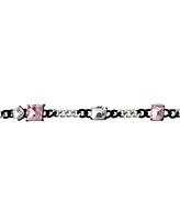 Steve Madden Punk Romance Stone Link Bracelet