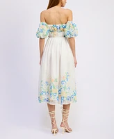 En Saison Women's Julia Midi Dress