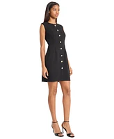 Donna Morgan Women's Sleeveless A-Line Dress