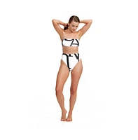 Luma Gottex Women's Signature Bandeau Tube Bikini Top