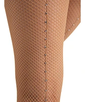 Capezio Women's Professional Rhinestone Fishnet Tight