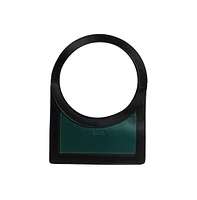 Women's The Aureola Shoulder Bag - Emerald Green:Onyx Black