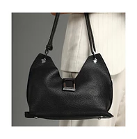 Women's The Amelie Shoulder Bag - Onyx Black