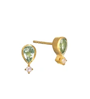 True Self Green Amethyst Earrings