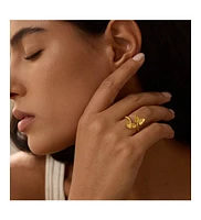 Satya Jewelry Freedom to Soar Adjustable Butterfly Ring