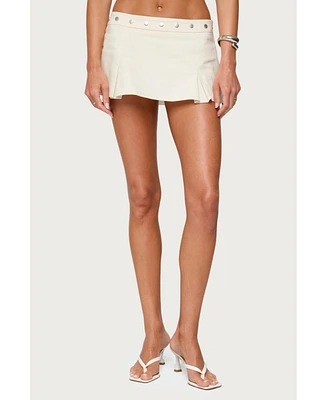 Edikted Women's Keli Studded Mini Skort