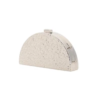 Women's The Dented Curve Clutch Bag - California Gold