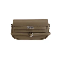 Women's The Overlap-Curve Sling Bag - Olive Green