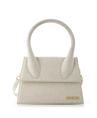 Pre-Owned Jacquemus Le Grand Chiquito Bag Canvas