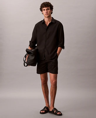 Calvin Klein Men's Brushed Cotton 7" Shorts
