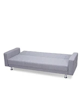 Gold Sparrow 87" Polyester Frankfort Convertible Sofa Bed, Created for Macy's