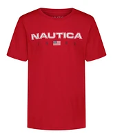 Nautica Big Boys Flag Short Sleeve T-Shirt