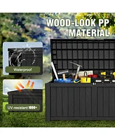 Mondawe 120 Gallon Resin Outdoor Storage Deck Box