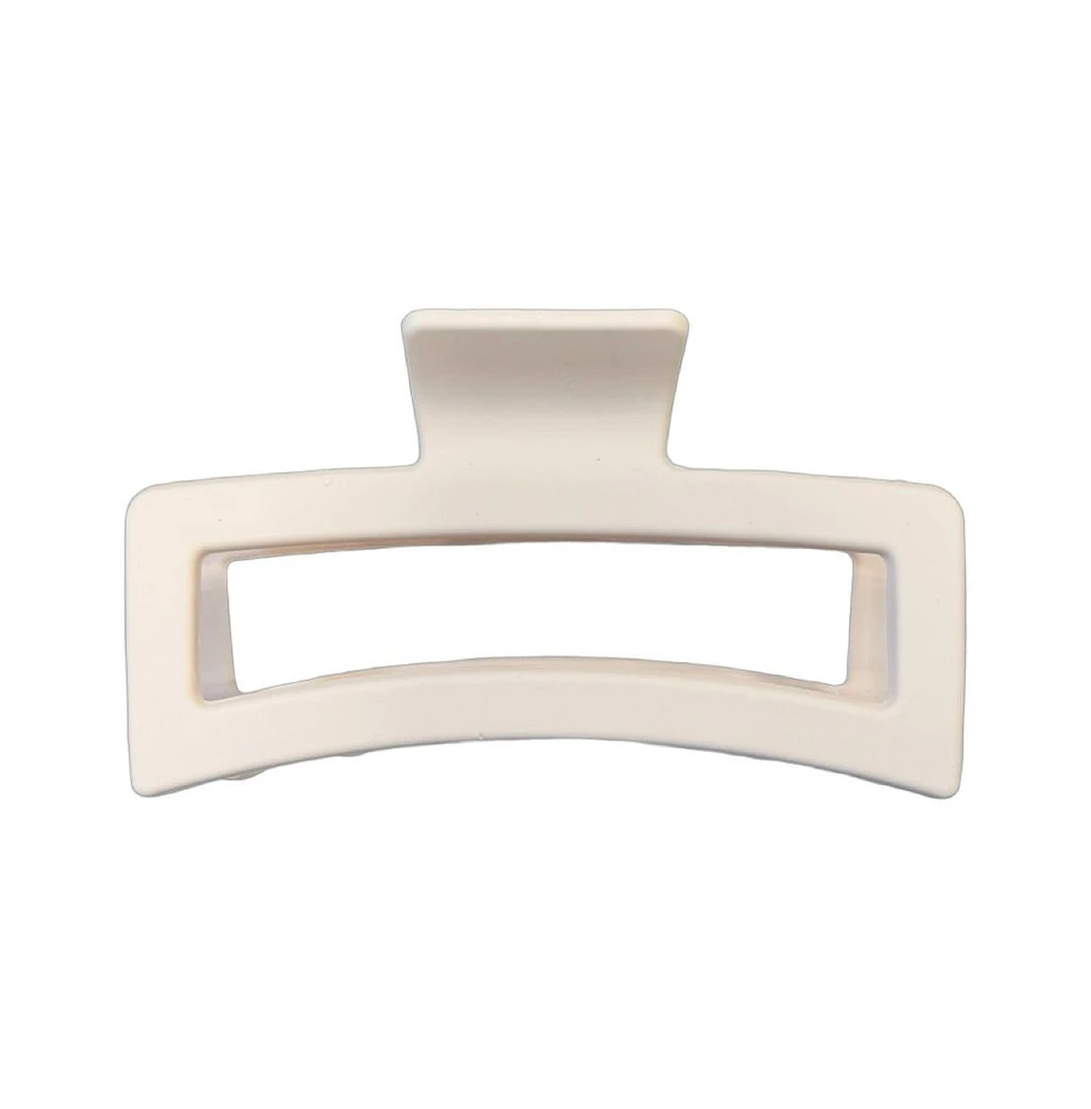 Headbands of Hope Extra Large Rectangular Claw Clip - Cream
