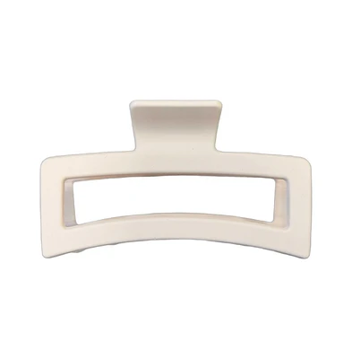 Headbands of Hope Extra Large Rectangular Claw Clip - Cream
