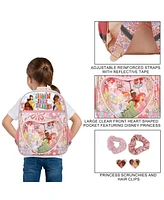 Disney Princesses Follow Your Dreams 5-Piece 16" Backpack & Hair Care Value Set