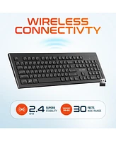 Delton 90X Bluetooth Headset with Usb Dongle, 1080p Usb Webcam with Adjustable Mounting Clip, Wireless Keyboard and Mouse Combo, Compatible with Lapto