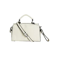 Women's The Croc Camera Sling Bag - Cream White