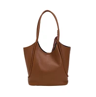 Women's The Metrograph Tote Bag With Pouch - Mocha Brown