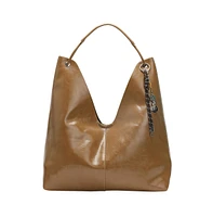 Women's The Large Dayscape Hobo Bag With Pouch - Khaki Beige