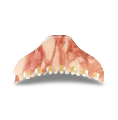 Large Claw Clip - Dusty Rose Marble