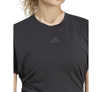 adidas Women's Power Crewneck Short-Sleeve T-Shirt
