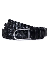 Micheal Kors Women's Braided Leather Belt