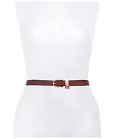 Micheal Kors Women's Padlock Burnished Belt