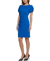 Karl Lagerfeld Paris Women's Short-Sleeve Sheath Dress