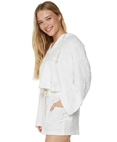 Roxy Juniors' Rich Coast Solid Hooded Sweatshirt