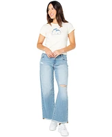 Roxy Juniors' Sunset Dreams 90S Cotton Baby T-Shirt
