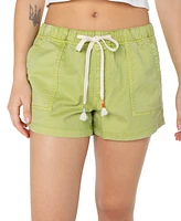 Roxy Juniors' Lil Trooper Drawstring-Waist Shorts