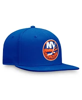 Fanatics Men's Royal New York Islanders Core Primary Logo Snapback Hat