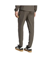 Adidas Men's Olive Real Madrid 2025/26 Tiro Vis Tech Travel Pants