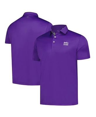 Puma Men's Purple FedEx St. Jude Championship Pure 2.0 Polo Shirt
