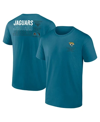 Fanatics Men's Teal Jacksonville Jaguars Repeat Stats T-Shirt