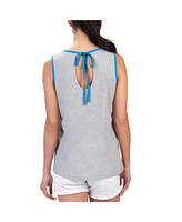 G-iii 4Her by Carl Banks Women's Heather Gray Ross Chastain Fastest Lap Fashion Tank Top
